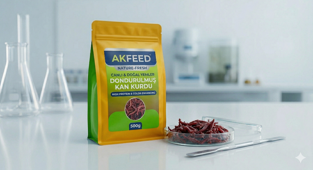 Dondurulmuş Kan Kurdu (500Gr)