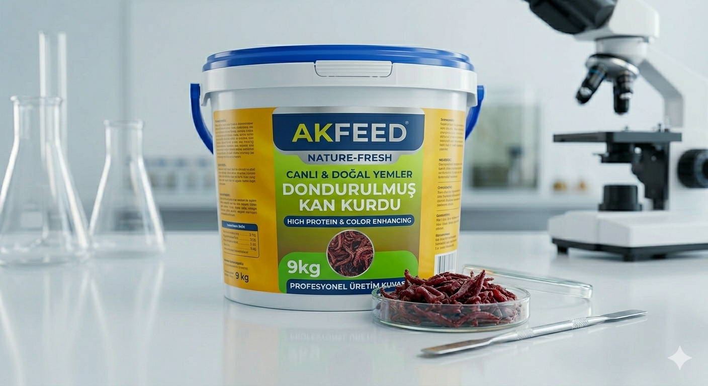 Dondurulmuş Kan Kurdu (9Kg)
